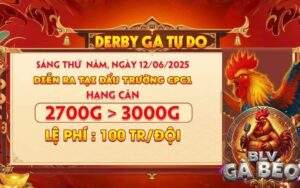 Giải Derby Gà Tự Do Ngày 12/06/2025 CPC1
